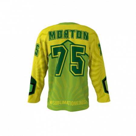 Gang Green Custom Hockey Jersey