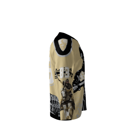 Rome Vegas Gold Hockey Jersey Right