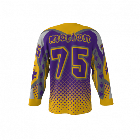 Royal Hammers Custom Hockey Jersey