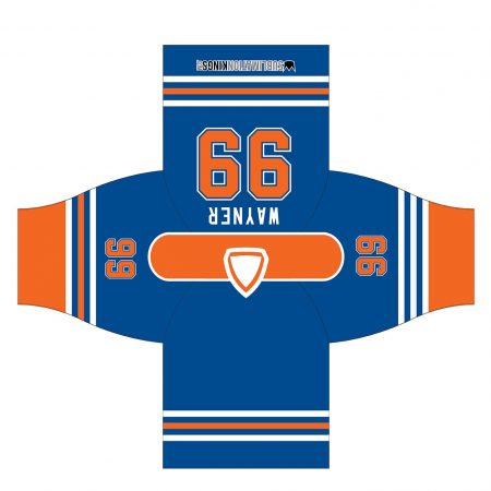 Edmonton 1982 Hockey Jersey Blue