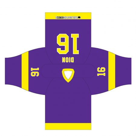 LA 1980 Hockey Jersey Purple