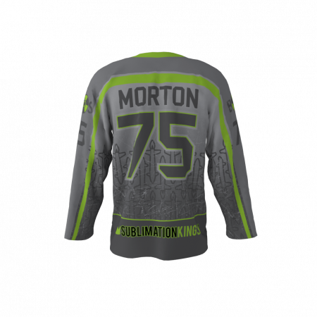The Bomb Squad Gray Hockey Jersey