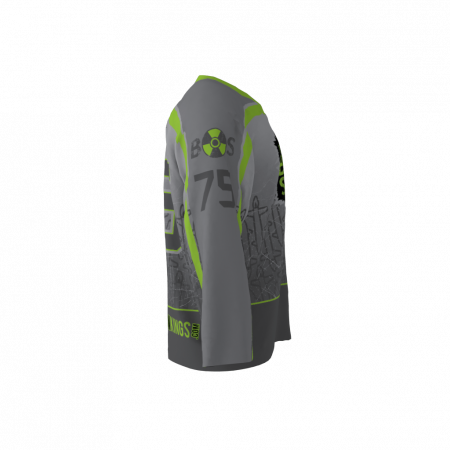 The Bomb Squad Gray Hockey Jersey