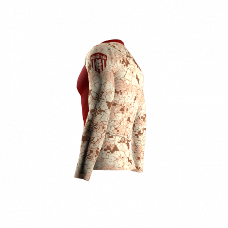 Deserters Custom Compression Shirt Left