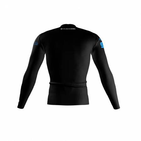 Lightning Custom Compression Shirt Back