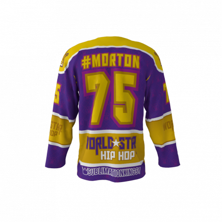World Star Hip Hop Custom Roller Hockey Jersey