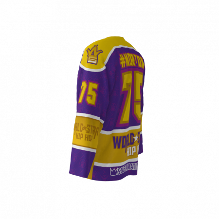 World Star Hip Hop Custom Roller Hockey Jersey