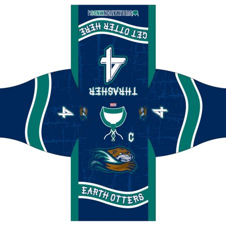 Earth Otters Custom Roller Hockey Jersey