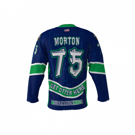 Earth Otters Custom Hockey Jersey
