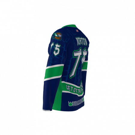 Earth Otters Custom Hockey Jersey