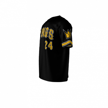 Custom Sublimated Kings Softball Jersey Left Side