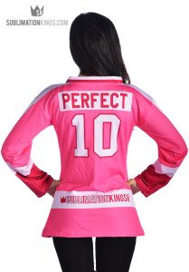 sublimated women's hockey jersey