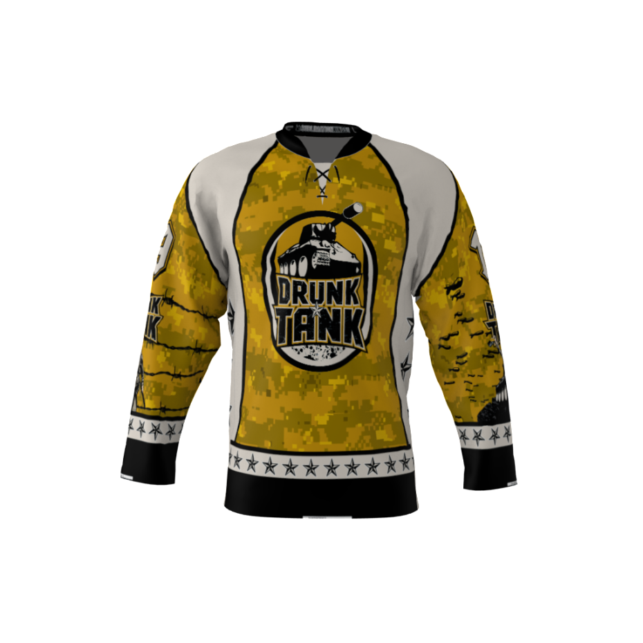 Drunk Tank Hockey Jersey Sublimation Kings