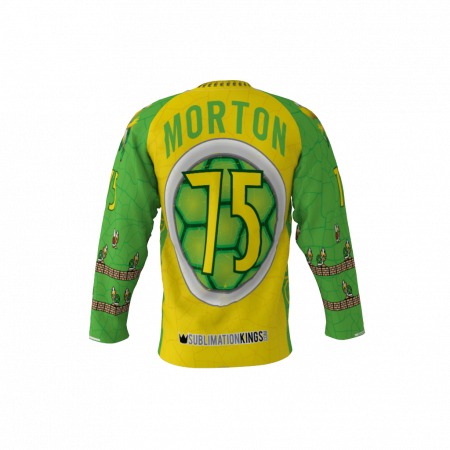 Koopa Troopas Custom Roller Hockey Jersey