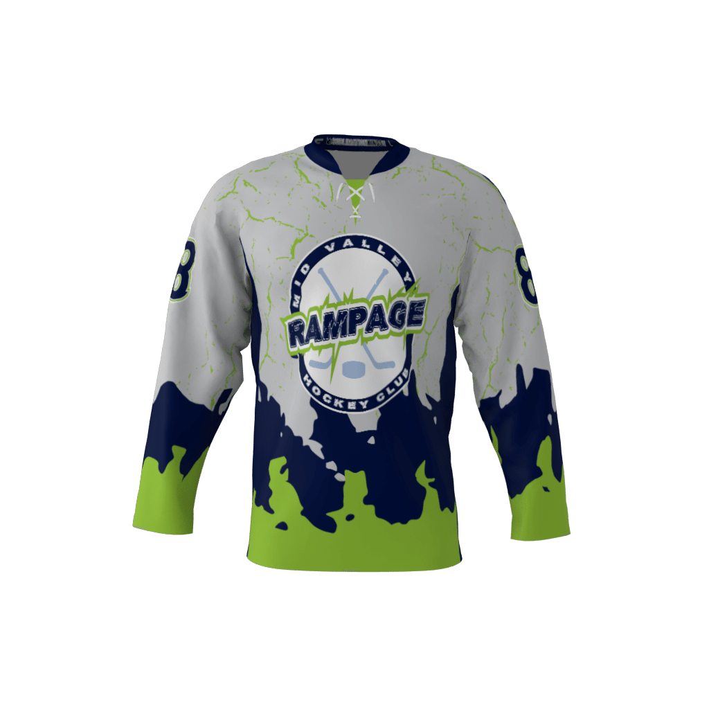 Rampage Gray Jersey – Sublimation Kings
