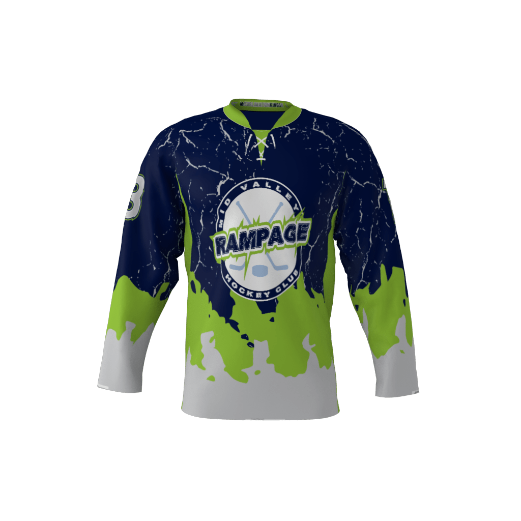 Rampage Blue Jersey – Sublimation Kings