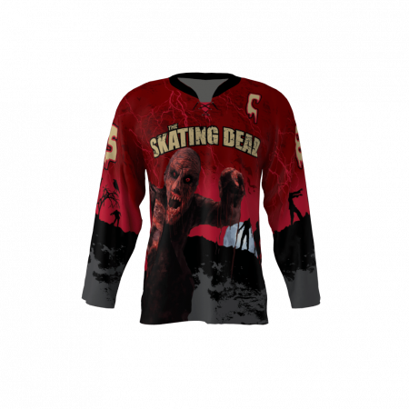 Skating Dead Custom Hockey Jersey