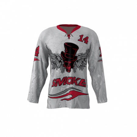 Smoke Custom Hockey Jersey
