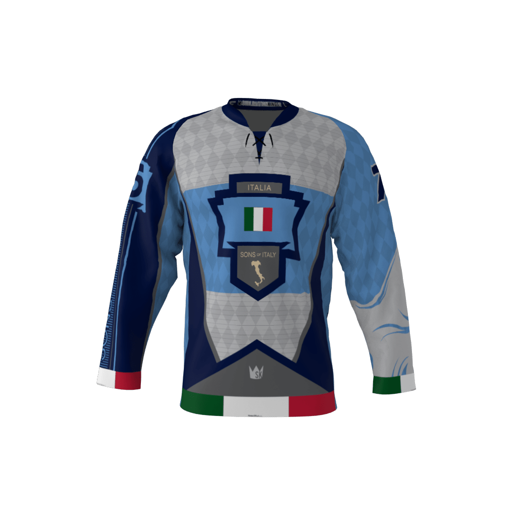 powder blue hockey jersey