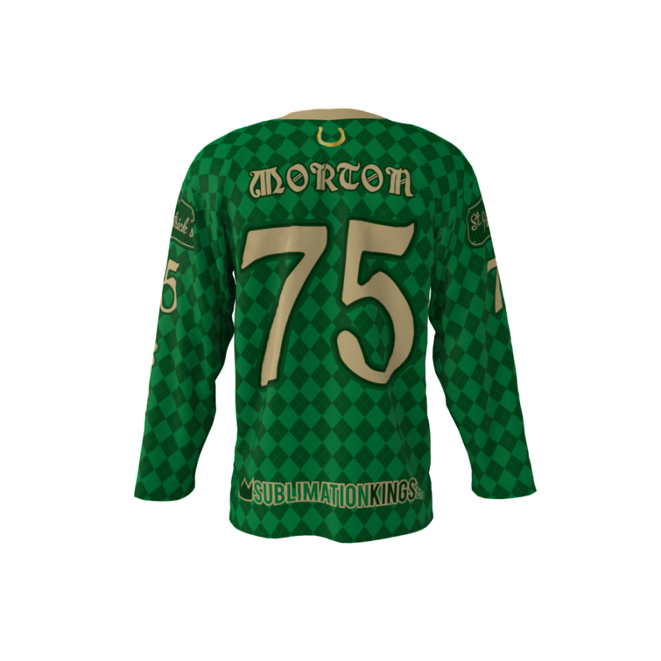 guinness saint patricks day hockey jersey