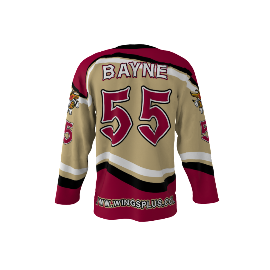 Wings Plus Custom Hockey Jersey Sublimation Kings