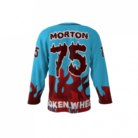 Broken Wheels Custom Hockey Jersey