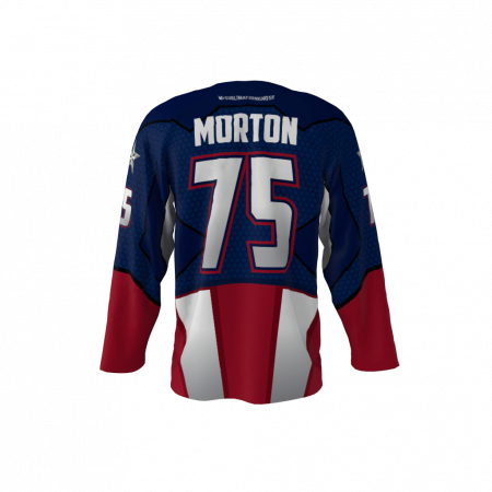 American Captain Custom Dye Sublimated Roller Hockey Jersey