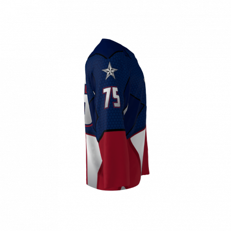 American Captain Custom Dye Sublimated Roller Hockey Jersey