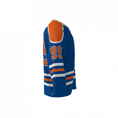 Edmonton 1982 Blue Ice Hockey Jersey