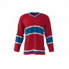 Montreal 1974 Ice Hockey Jersey Red