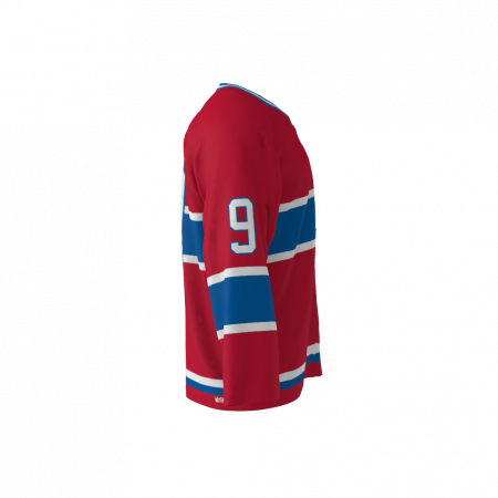 Montreal 1974 Ice Hockey Jersey Red