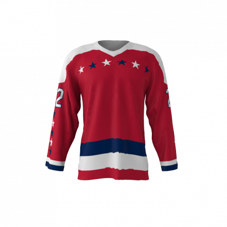 Washington 1979 Ice Hockey Jersey Red