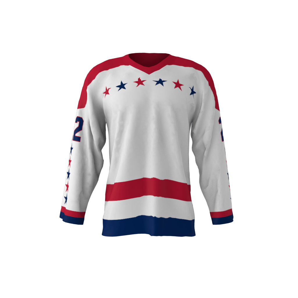 sublimation jersey white