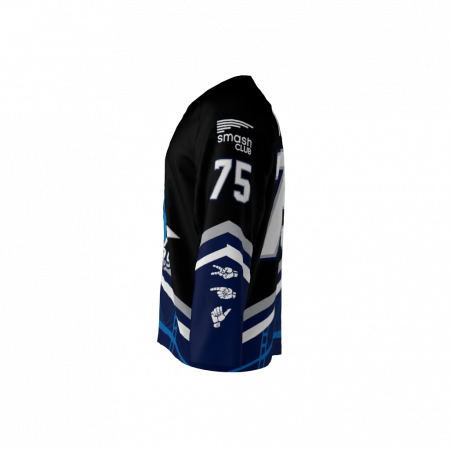 Rippers Black Custom Hockey Jersey