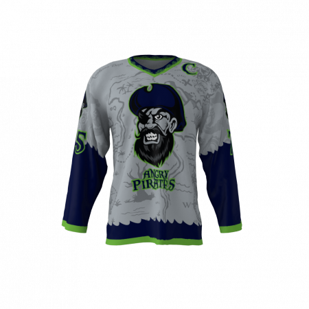 Angry Pirates Custom Sublimated Ice Hockey Jersey