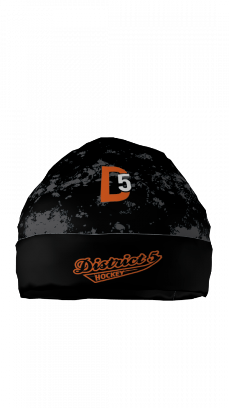 District 5 Custom Dye Sublimated Beanie