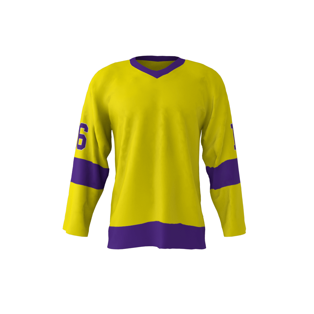 La 1980 Hockey Jersey Purple