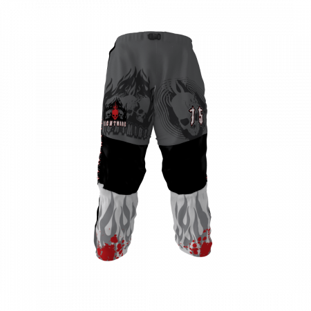 Nightmare Custom Dye Sublimated Roller Hockey Pants