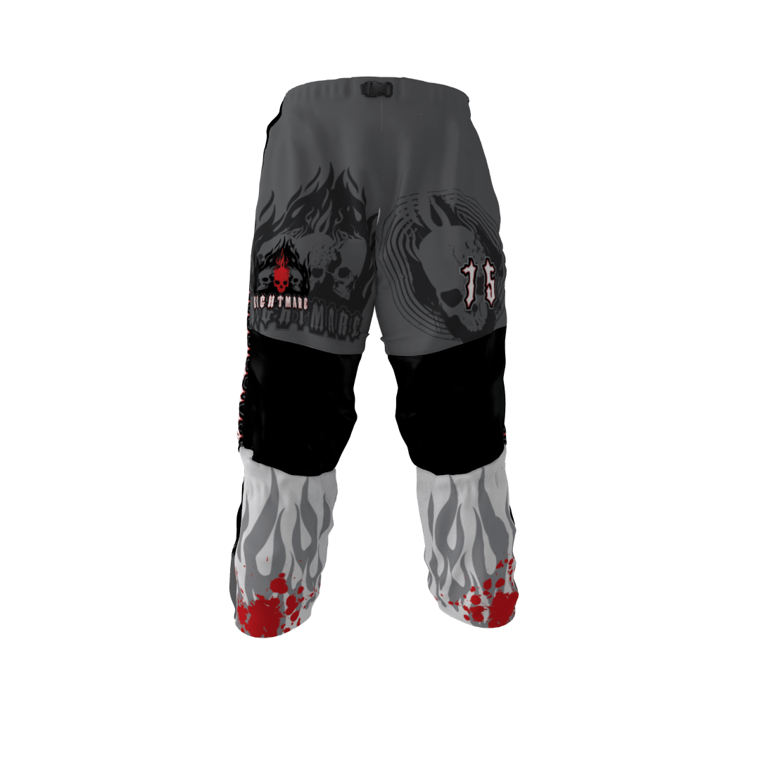 Sublimated Inline Hockey Pants- Your Design - JerseyTron