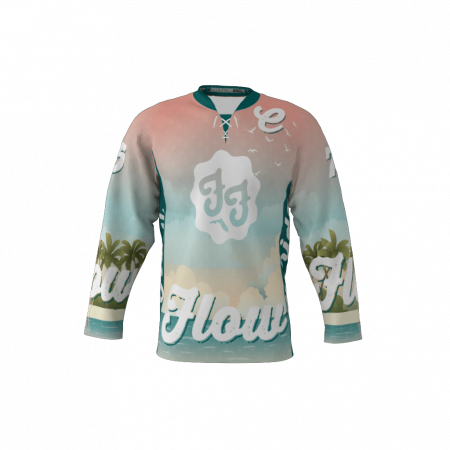 Florida Flow Light Custom Dye Sublimated Roller Hockey Jersey