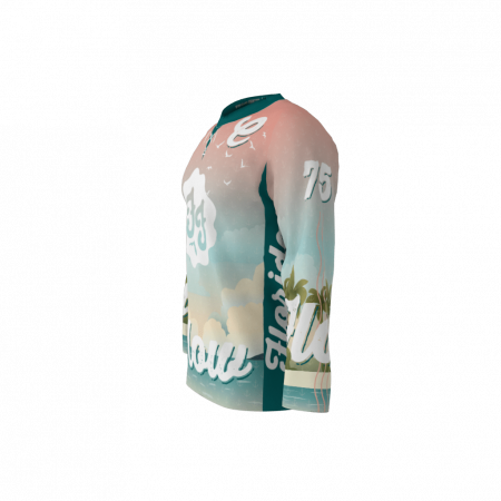 Florida Flow Light Custom Dye Sublimated Roller Hockey Jersey