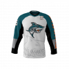 Sharks Custom Dye Sublimated Roller Hockey Jersey
