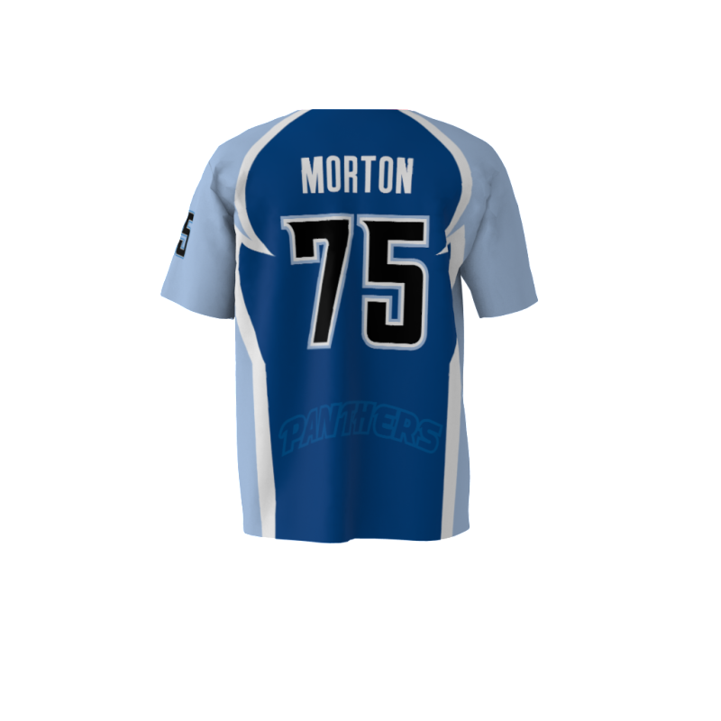 Panthers Blue Baseball Jersey Sublimation Kings