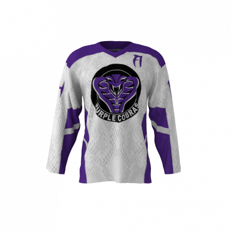 Purple Cobras Custom Dye Sublimated Roller Hockey Jersey