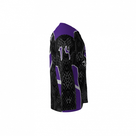 Purple Cobras Custom Dye Sublimated Roller Hockey Jersey
