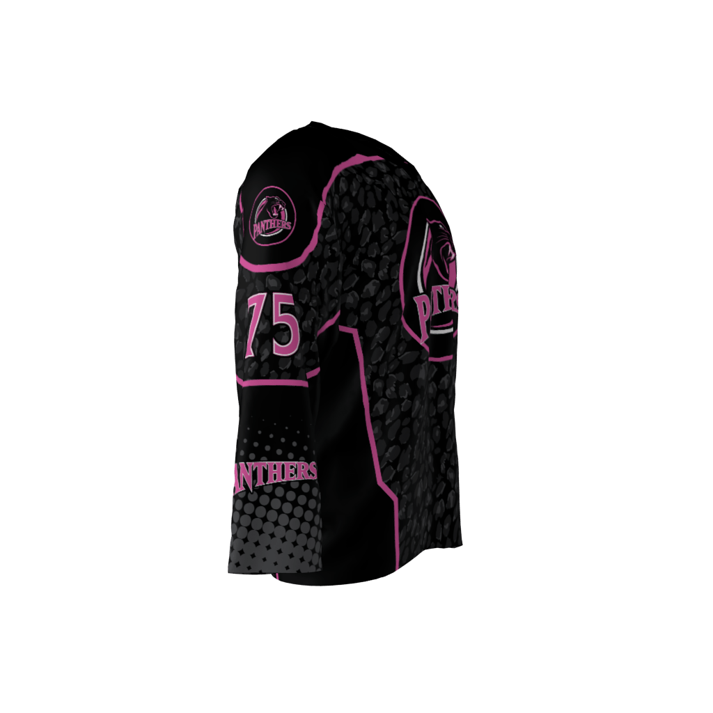 Custom Newest Adult Lady Youth Detroit Brown Replica Ice Hockey Jerseys -  China Pink Panther Movie Jersey and Miami Vice Heat Pink T Shirt price