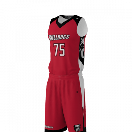 Bulldogs Custom Dye Sublimated Basketball Uniform