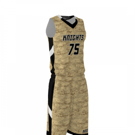 Knights Custom Dye Sublimated Basketball Uniform