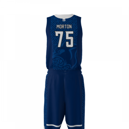 Panthers Custom Dye Sublimated Basketball Uniform