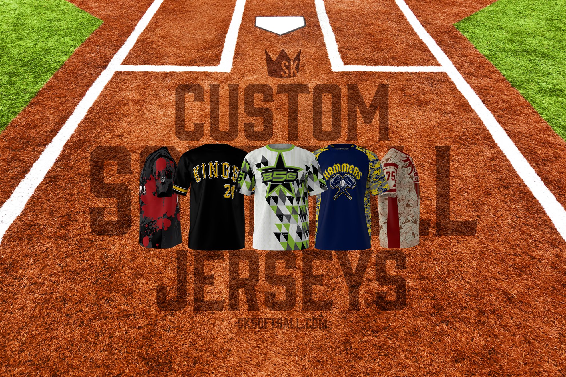 Custom Softball Jersey Lineup